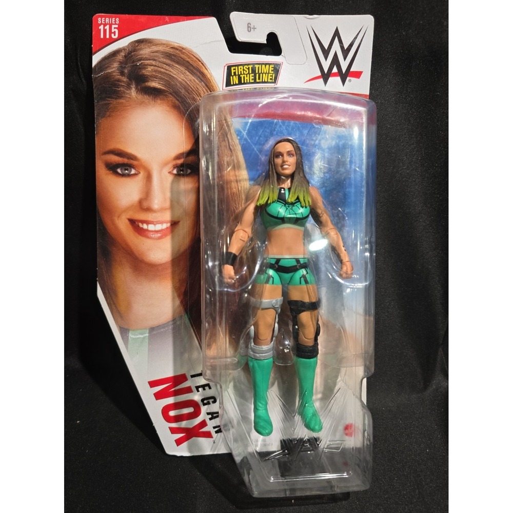 Mattel WWE Basic Series 115 Tegan Nox 1:12 Scale 6" Figure 1st Time In Line NEW